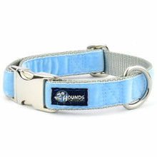 Light Blue Velvet Essential Dog Collar