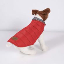 Pendleton Pet Puffer Coat Pilot Rock- Red - Small - Big Dog
