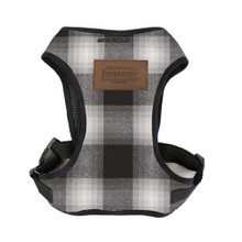 Pendleton Dog Harness - Charcoal Ombre Plaid