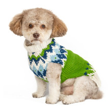 Spring Ski Bum Wool Dog Sweater