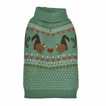 Love Squirrels Dog Sweater