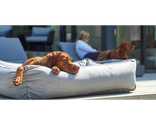 Heather Gray Outdoor Urban Lounger Pet Dog Bed