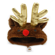 Rudolf Antlers Dog Hat