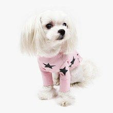 Puppy Angel Star Sleeved Doggie T-shirts - White