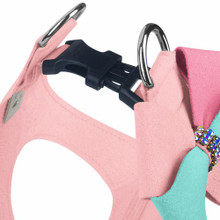 Pinwheel Cotton Candy Dog Step In Harness