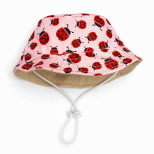Ladybugs Bucket Pet Dog Hat