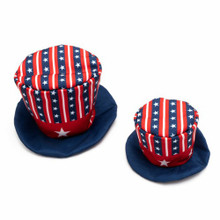 Uncle Sam Party Hat / Dog Toy