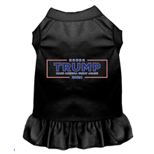 Make America Great Again Screen Print Dog Dress