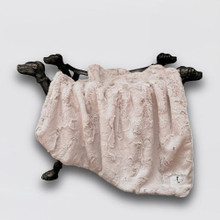 Designer Dolce Vita Pet Dog Blanket or Throw - Latte