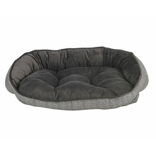 Herringbone Crescent Pet Dog Bed