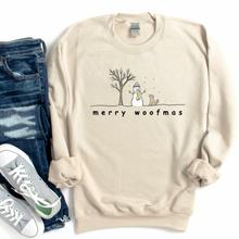 Merry Woofmas Snowman People Sweatshirt - More Colors