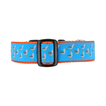 Dog Collar - Seagulls -  3/4 & 1 1/4