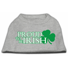 Proud To Be Irish Screen Print Dog Shirt