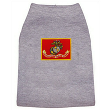 U.S. Marines Eagle Flag Emblem Dog Tank