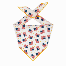 American Flag Dog Pet Dog Bandanas