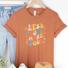 Less People More Dogs Human Unisex T-Shirts - More Colors