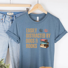 Easily Distracted by Dogs Human Unisex T-Shirts - More Colors