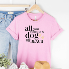 All You Need Is A Dog Human Unisex T-Shirts - More Colors