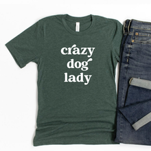 Crazy Dog Lady Human Unisex T-Shirts - More Colors