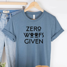 Zero Woofs Given Human Unisex T-Shirts - More Colors