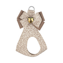 Baby Cheetah with Topaz Heart Double Nouveau Bow Step In Harness