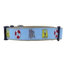 Lifeguard Life - 3/4 & 1.25 inch Dog Collar, Harness
