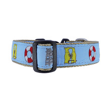 Lifeguard Life - 3/4 & 1.25 inch Dog Collar, Harness