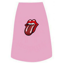 The Rolling Stones Glitter Tongue Logo Dog Tees