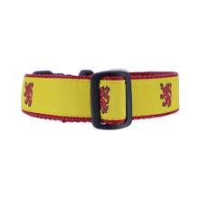 Dog Collar - Scottish Lion -  3/4 & 1 1/4