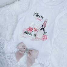 Cheers Dog Dress - White