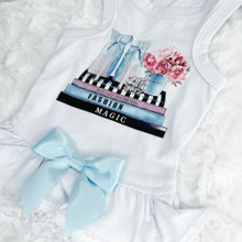 Fashionista Dog Dress - White