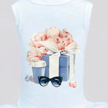Tiffanie’s Blossom Dog Dress - White
