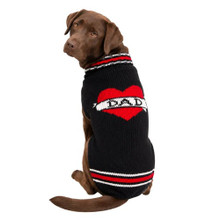 Dad Hand Knit Dog Sweaters