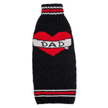 Dad Hand Knit Dog Sweaters