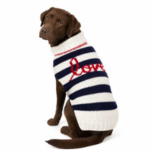 Love Note Hand Knit Dog Sweaters