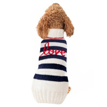 Love Note Hand Knit Dog Sweaters