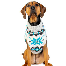 Frost Hand Knit Wool Dog Sweaters
