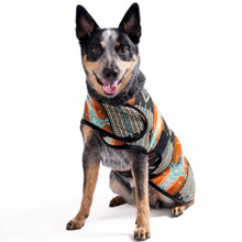 Handmade Black Canyon Blanket Dog Coat