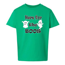 Here For The Boos Children's Gildan Soft Shirt