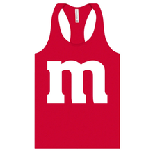 Candy-Inspired Halloween Costume Women's Jersey Racerback Tank
