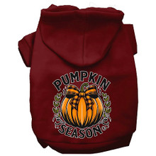 Pumpkin Season Dog Hoodie - More Colors