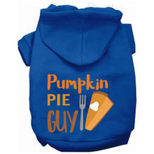 Pumpkin Pie Guy Dog Hoodie - More Colors