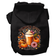 Pumpkin Spice Social Dog Hoodie - More Colors