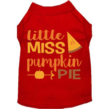 Little Miss Pumpkin Dog Shirt - More Colors