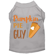 Pumpkin Pie Guy Dog Shirt - More Colors