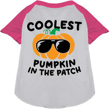 Coolest Pumpkin Ragland Dog Shirt - More Colors