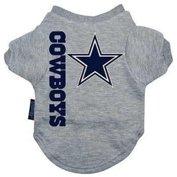 Dallas Cowboys Dog Tee Shirt -  Large & XL