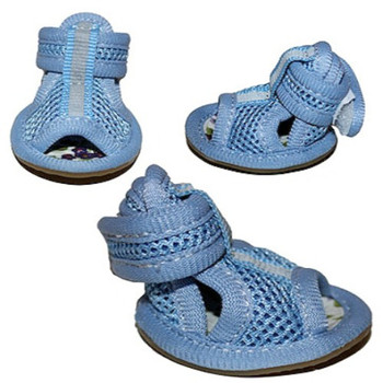 Blue Mesh Dog Sandal