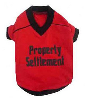 Property Settlement Dog Tee