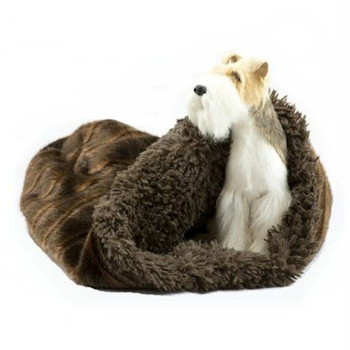 Cuddle Cup - Sable Chocolate Curley Sue by Susan Lanci